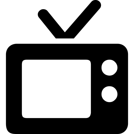 Tv svg vector icon