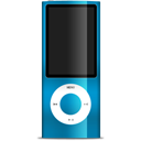 blue, ipod, nano icon