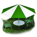 beach, picnic, umbrella icon