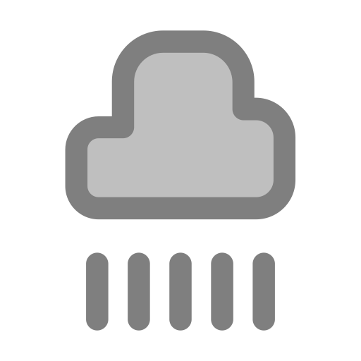 Rainstorm svg vector icon
