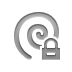 spiral,lock icon