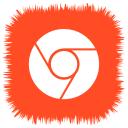 chrome, google, media, social svg vector icon