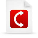 file,document,paper,red icon