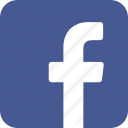 facebook, fb, feed, logo, media, sns, social svg vector icon