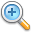 in, magnifier, magnify, search, zoom icon