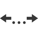arrow, points svg vector icon