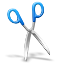 cut, scissors icon
