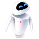 eve, pixar, robot icon