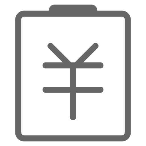 Bill svg vector icon