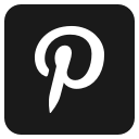 logo, media, pintrest, social svg vector icon