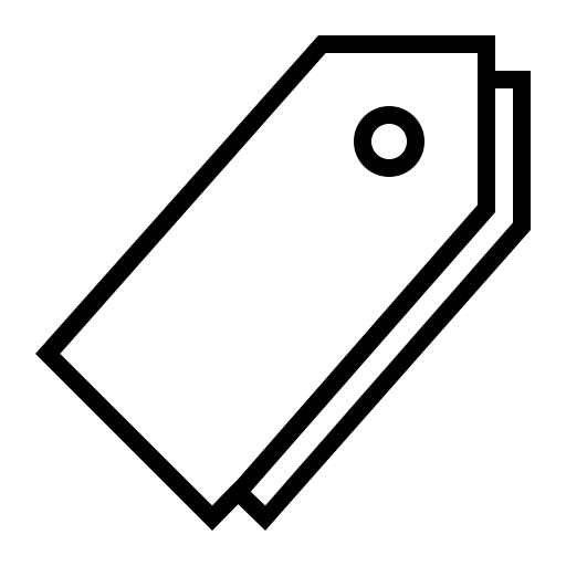 Ios Pricetags Outline svg vector icon