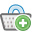 add, shoppingbasket icon