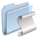 script,folder,badged icon