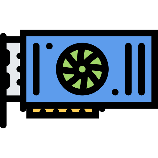 Video Card svg vector icon