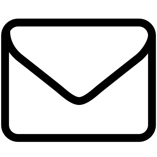 Envelope O svg vector icon