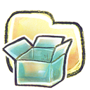 dropbox, folder icon
