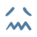 disgusted, emoji, emot, shocked, surprised svg vector icon