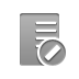 server,cancel icon