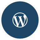 wordpress svg vector icon