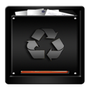 full, trash icon