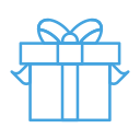 box, christmas, gift, package, present svg vector icon
