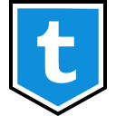 logo, media, social, tumblr svg vector icon