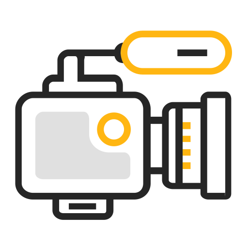 Line Color Camera svg vector icon