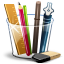 holder, pen icon
