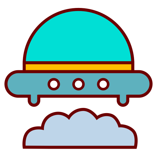 Airship svg vector icon