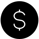 dollar, dollars, money, sign, win svg vector icon