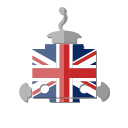 bot, flag, robot, telegram, uk, united kingdom svg vector icon