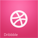 dribbble, px icon