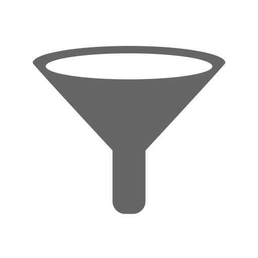 Filter svg vector icon