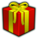 present,red,gift icon