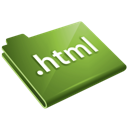 folder, html icon