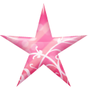 star,pink,favourite,bookmark icon