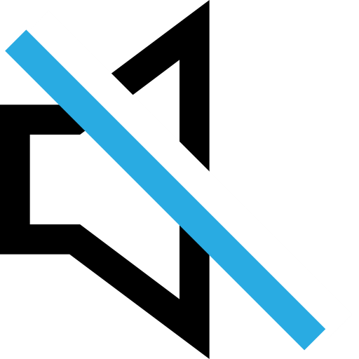 Mute svg vector icon