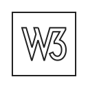 bubble, consortium, information, w3c, web, wide, world svg vector icon