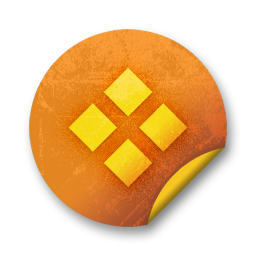 orange,grunge,sticker,badge icon