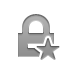 lock,star icon