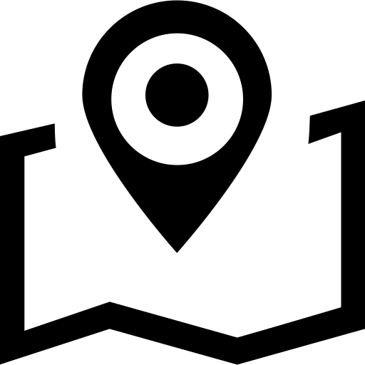 Map svg vector icon