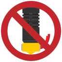 3d print, disabled, hotend svg vector icon