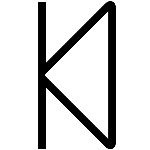 Step Backward svg vector icon
