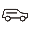 car, minivan, motor, suv, transport, transportation, travel, vehicle icon