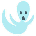 ghost, halloween, holidays, scary, spook svg vector icon