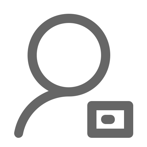 Profile svg vector icon