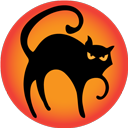 black,cat icon