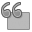 blockquote icon