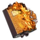 folder,burnable icon
