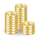 cash, coins, money, payment icon